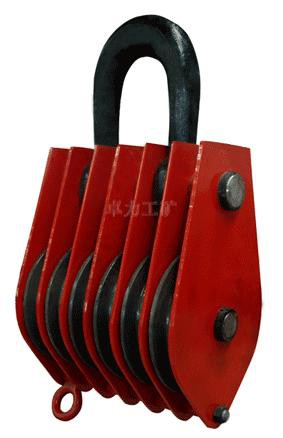 吊環(huán)型六輪滑車，軸套吊環(huán)型六輪滑車，滑車